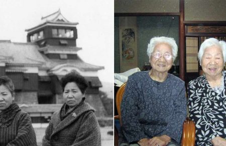 Двох 107-річних японок визнали найстаршими близнючками світу