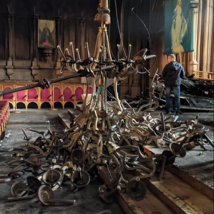 Кілька бізнесменів виділили кошти на відновлення костелу Святого Миколая — Ткаченко