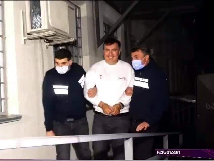 Саакашвілі оголосив голодування після затримання у Грузії