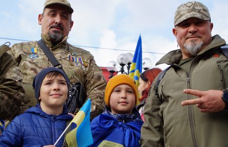 День защитников и защитниц Украины: фоторепортаж с марша в Киеве