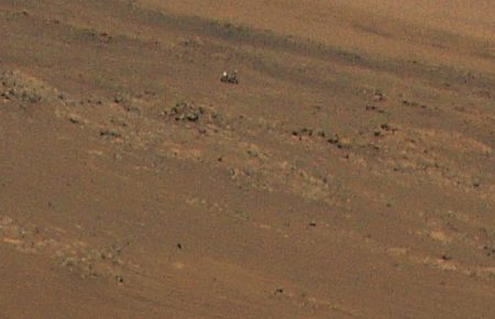 Марсоход Perseverance отправил на Землю первые фото после возобновления связи