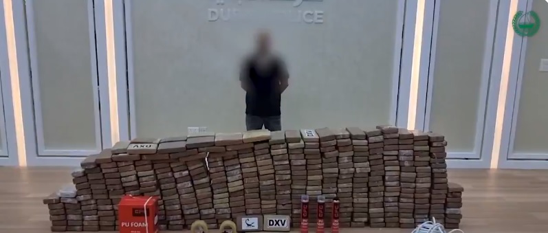 У Дубаї поліція вилучила 500 кілограмів кокаїну