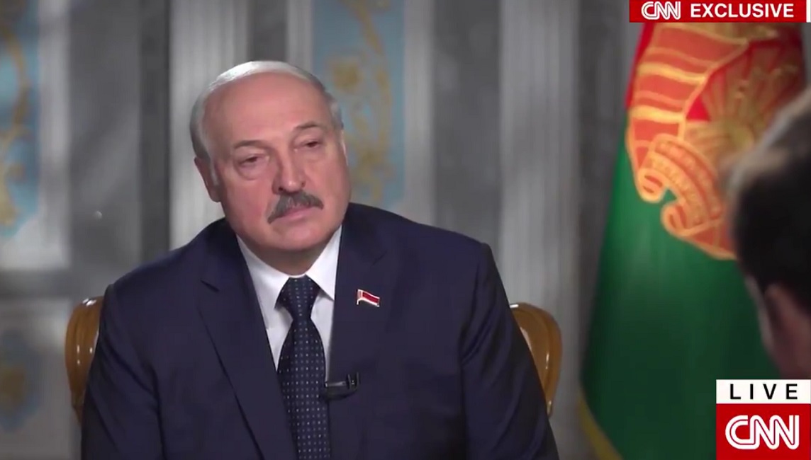Лукашенко в інтерв'ю CNN: «Мені немає за що вибачатися перед народом Білорусі»