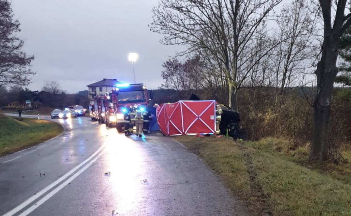 Автомобиль врезался в дерево: в Польше в результате ДТП погибли украинцы
