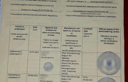 У Мукачевому працівники міськради користувалися підробленими COVID-сертифікатами