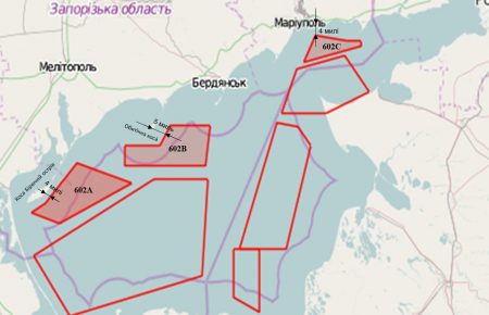 РФ перекрила близько 70% акваторії Азовського моря — ВМС України