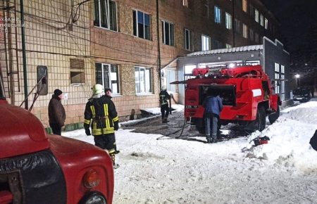Пожар в больнице на Ивано-Франковщине: трое больных погибли, троих спасли