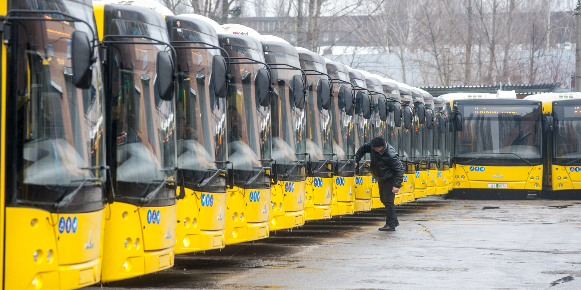 В Киеве  — сбой в работе общественного транспорта