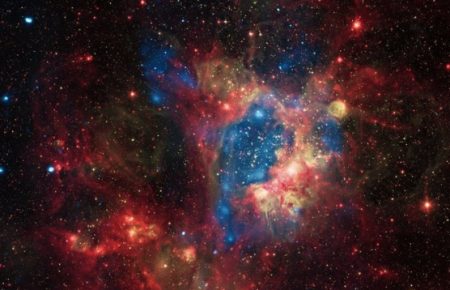 Телескоп NASA сфотографировал галактическую туманность в созвездии Золотая Рыба