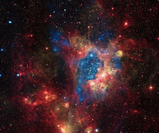Телескоп NASA сфотографував галактичну туманність у сузір’ї Золота Риба