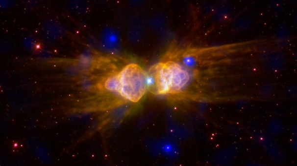 Космічний телескоп NASA сфотографував біполярну туманність у сузір’ї Косинець