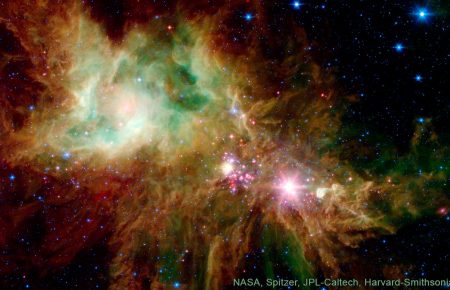 Телескоп NASA показав скупчення зірок у сузір’ї Єдинорога