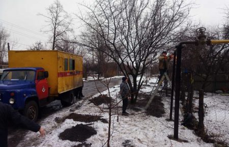 Во Врубовке на Луганщине возобновили электроснабжение