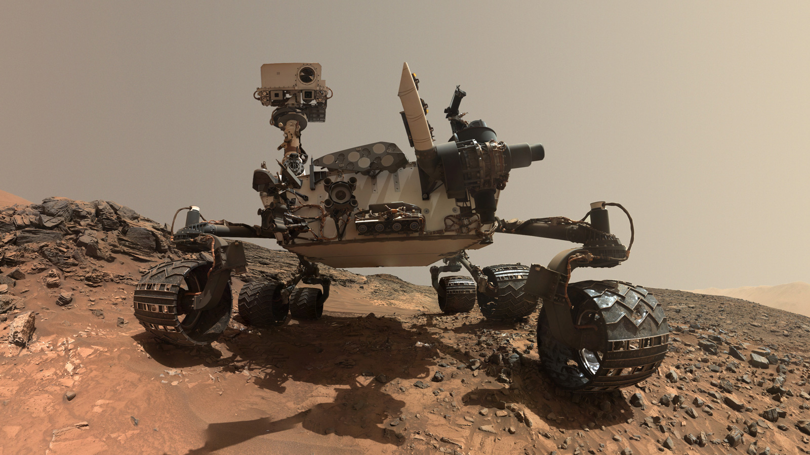 Апарат Curiosity зняв на відео рух хмар на Марсі