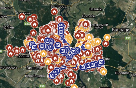 Карта с адресами укрытий для киевлян: КГГА обновила данные
