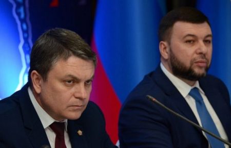 Пушилін і Пасічник записали звернення про евакуацію ще до загострення на Донбасі — Стерненко