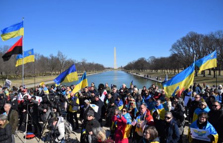 У Вашингтоні провели мітинг на підтримку України (ФОТО)