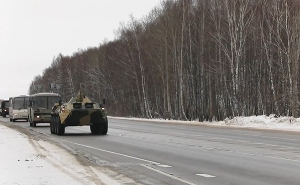 Россия заявила об отводе части войск из оккупированного Крыма