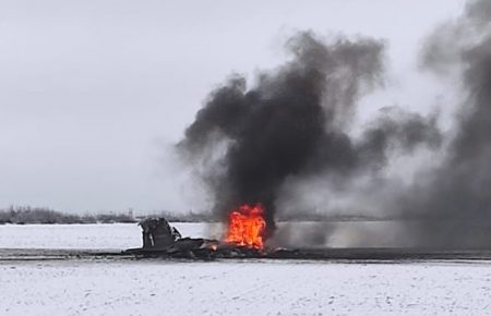 Над Харковом сили ППО знищили російський Су-25