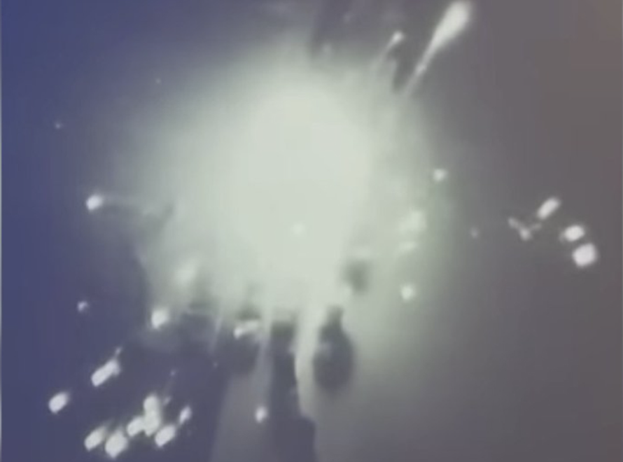 Ночные рейды: аэроразведка опубликовала видео подбитой техники противника