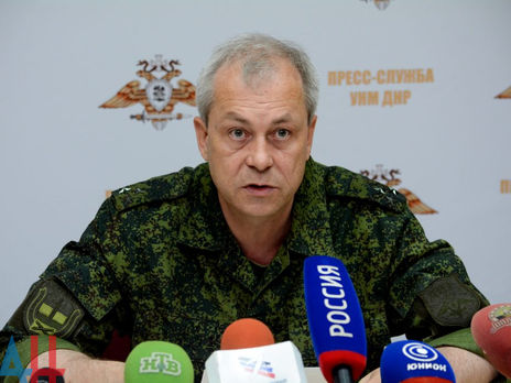Російський бойовик Басурін погрожує застосувати до оборонців Маріуполя хімічну зброю