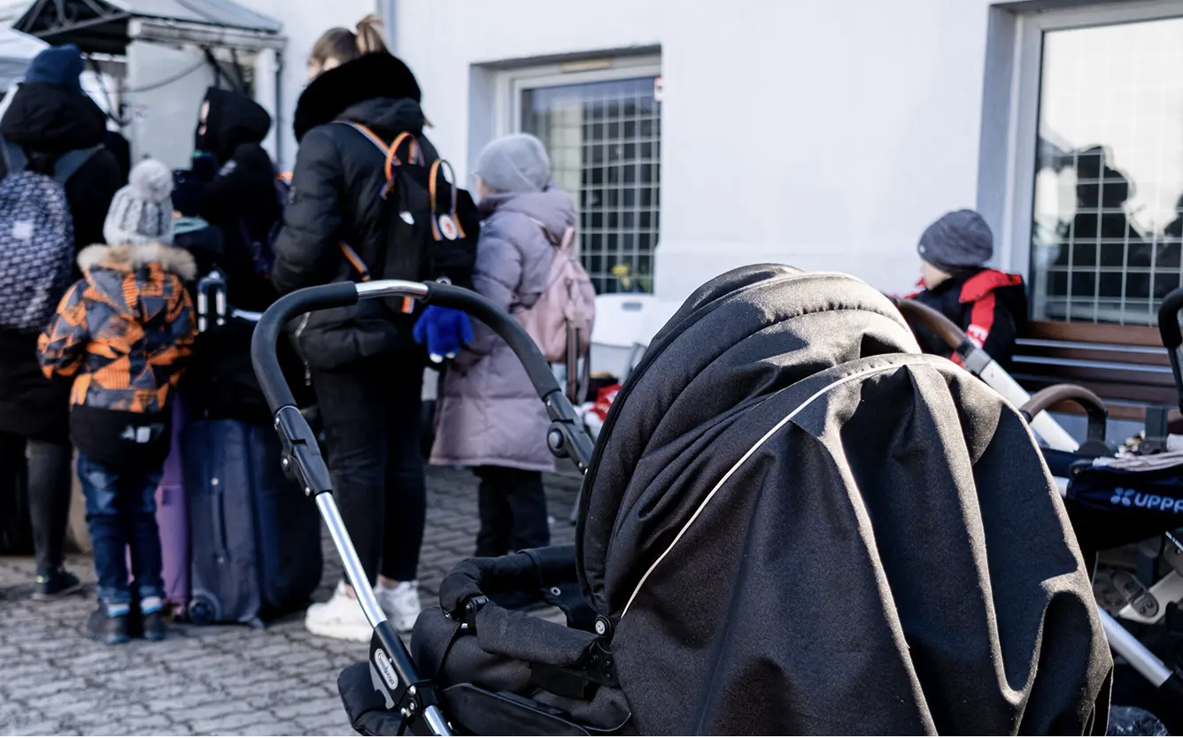 В Эстонию прибыли около 30 тысяч беженцев из Украины