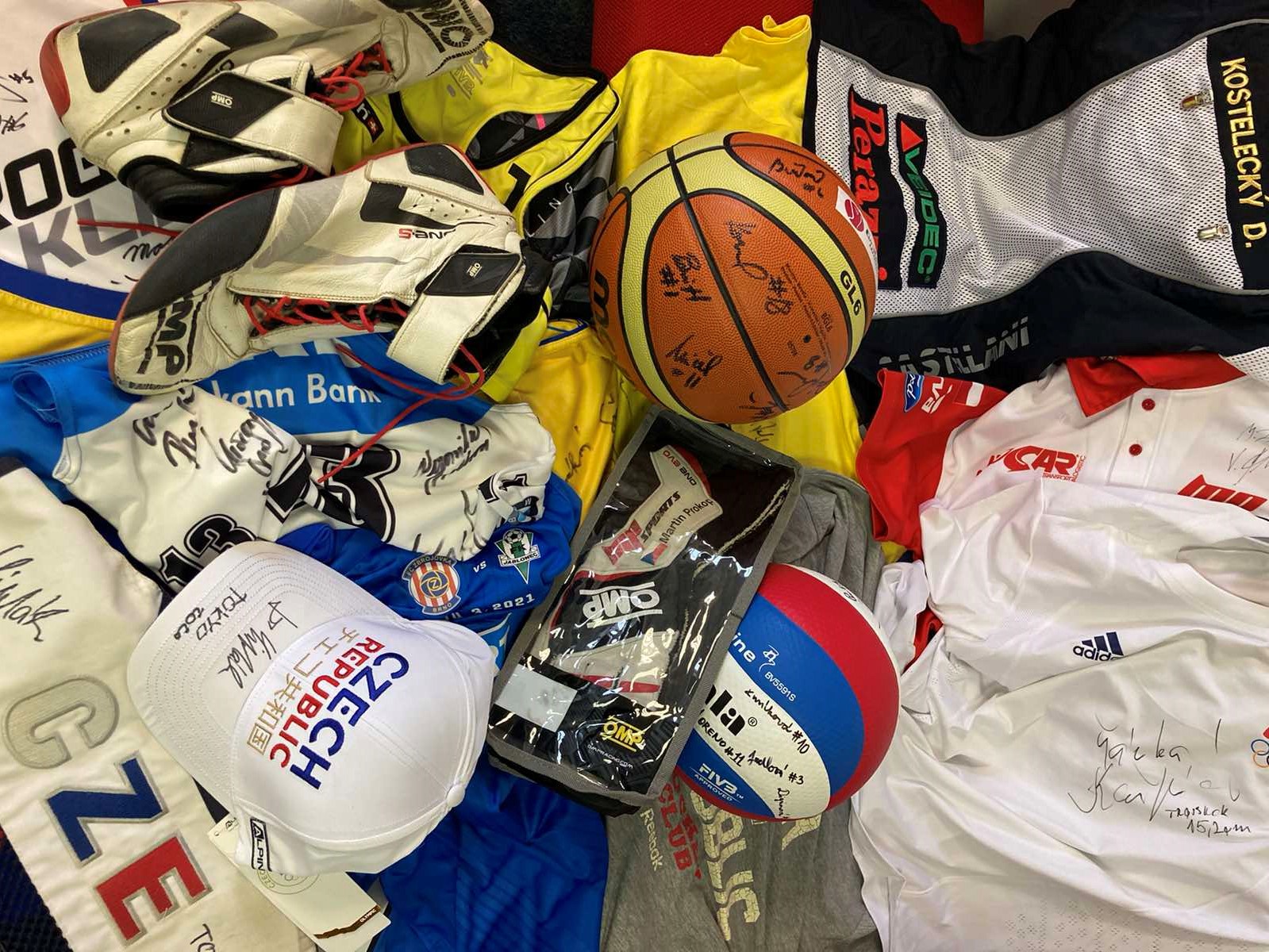 Чешские спортсмены провели аукцион: полученная сумма пойдет на помощь украинским детям