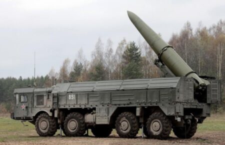 Генштаб: За 60 км від держкордону України росія розташувала установки «Іскандер-М»