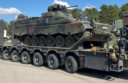 Швейцарія заблокувала реекспорт в Україну боєприпасів до німецьких БМП Marder