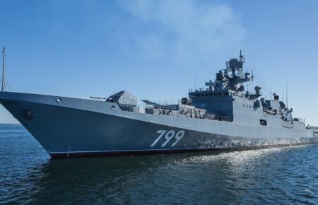 В акваторию Черного моря вошел российский фрегат «Адмирал Макаров» — ОК «Південь»
