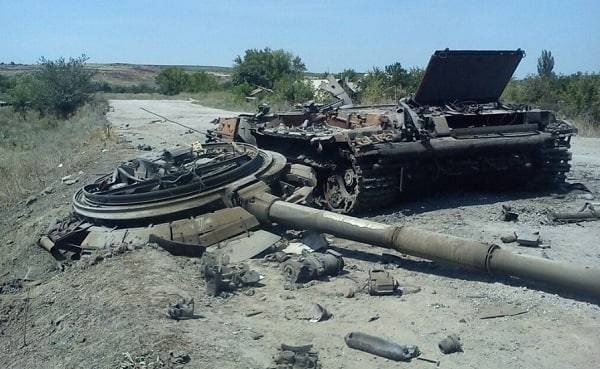ЗСУ знищили російський танк разом із екіпажем
