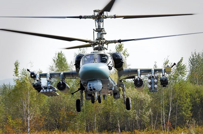 Українські десантники збили ще один російський гелікоптер Ка-52 (відео)