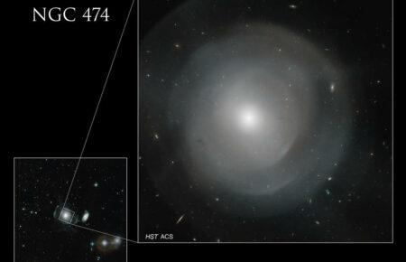 Телескоп Hubble зняв галактику, що у 2,5 раза більша за нашу