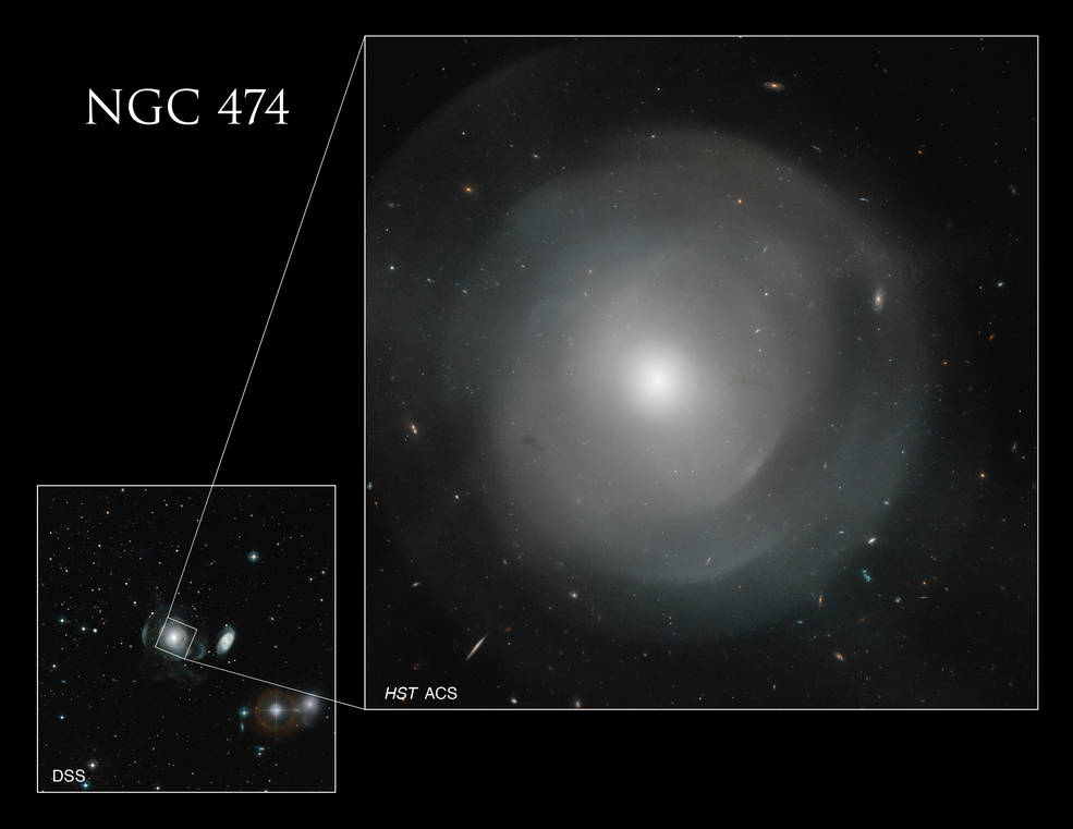 Телескоп Hubble зняв галактику, що у 2,5 раза більша за нашу
