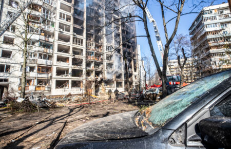 В результате действий агрессора в Киеве повреждены 390 зданий, из них 222 — многоквартирные дома — Кличко