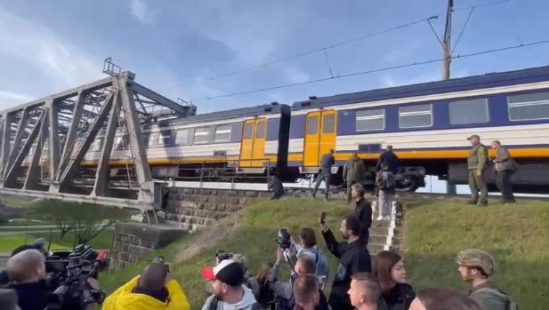 В Ірпені відновили залізничне сполучення