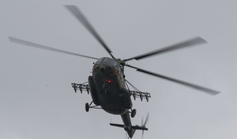 Львовские десантники сбили российский вертолет Ми-24 (видео)