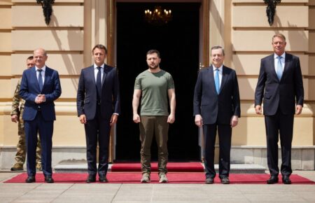 Лідери Німеччини, Франції, Італії та Румунії відвідали Україну (ФОТО, ВІДЕО)
