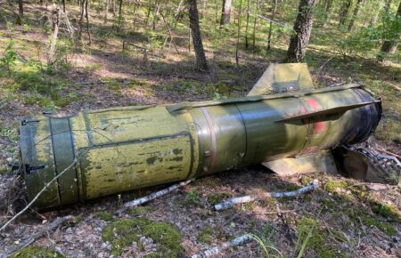 В лесу под Славутичем нашли российскую ракету «Точка-У» (фото)