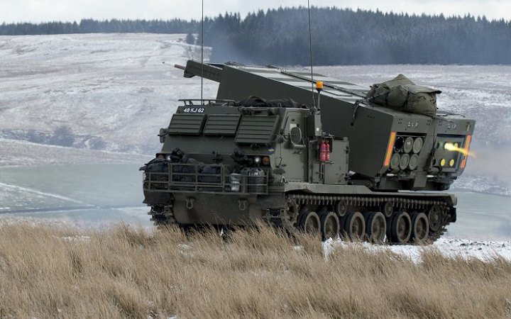 Британия передаст Украине три ракетные системы M270, которые поражают цели на расстоянии до 80 км