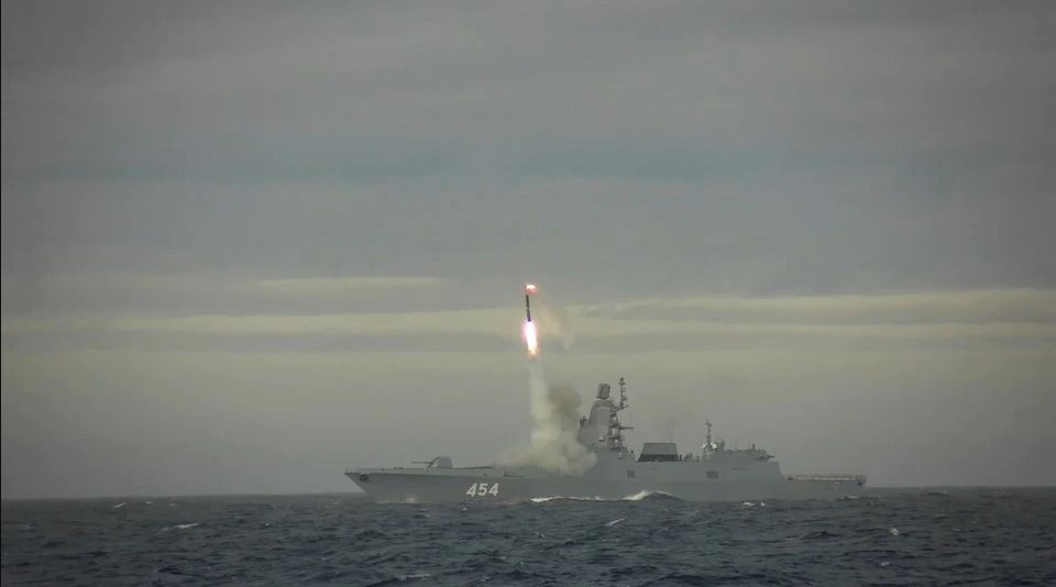 У росії заявили про успішне випробування гіперзвукової ракети «Циркон»