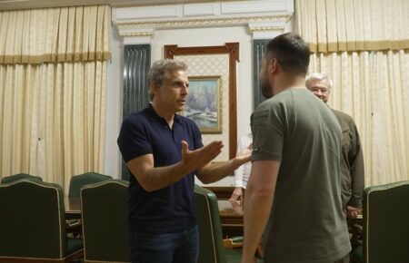 Голлівудський актор Бен Стіллер приїхав в Україну та зустрівся з Зеленським