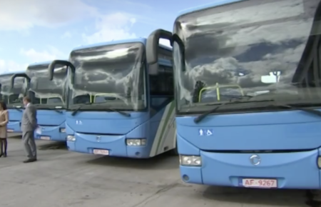 Из Эстонии в Бучу отправили первую партию автобусов