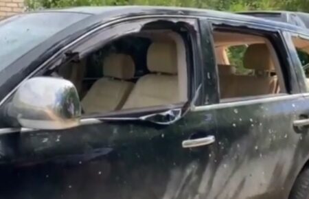 В Чернобаевке взорвали авто коллаборанта Турулева
