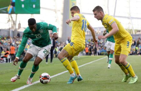 Україна перемогла Ірландію в стартовому матчі Ліги націй УЄФА