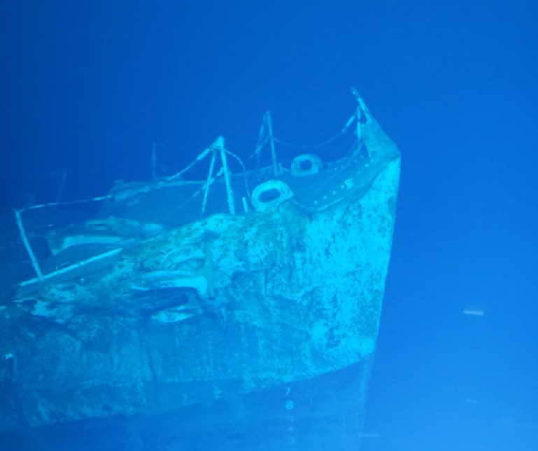 В Тихом океане на глубине 6,9 тысячи метров нашли эсминец времен Второй мировой войны (фото)