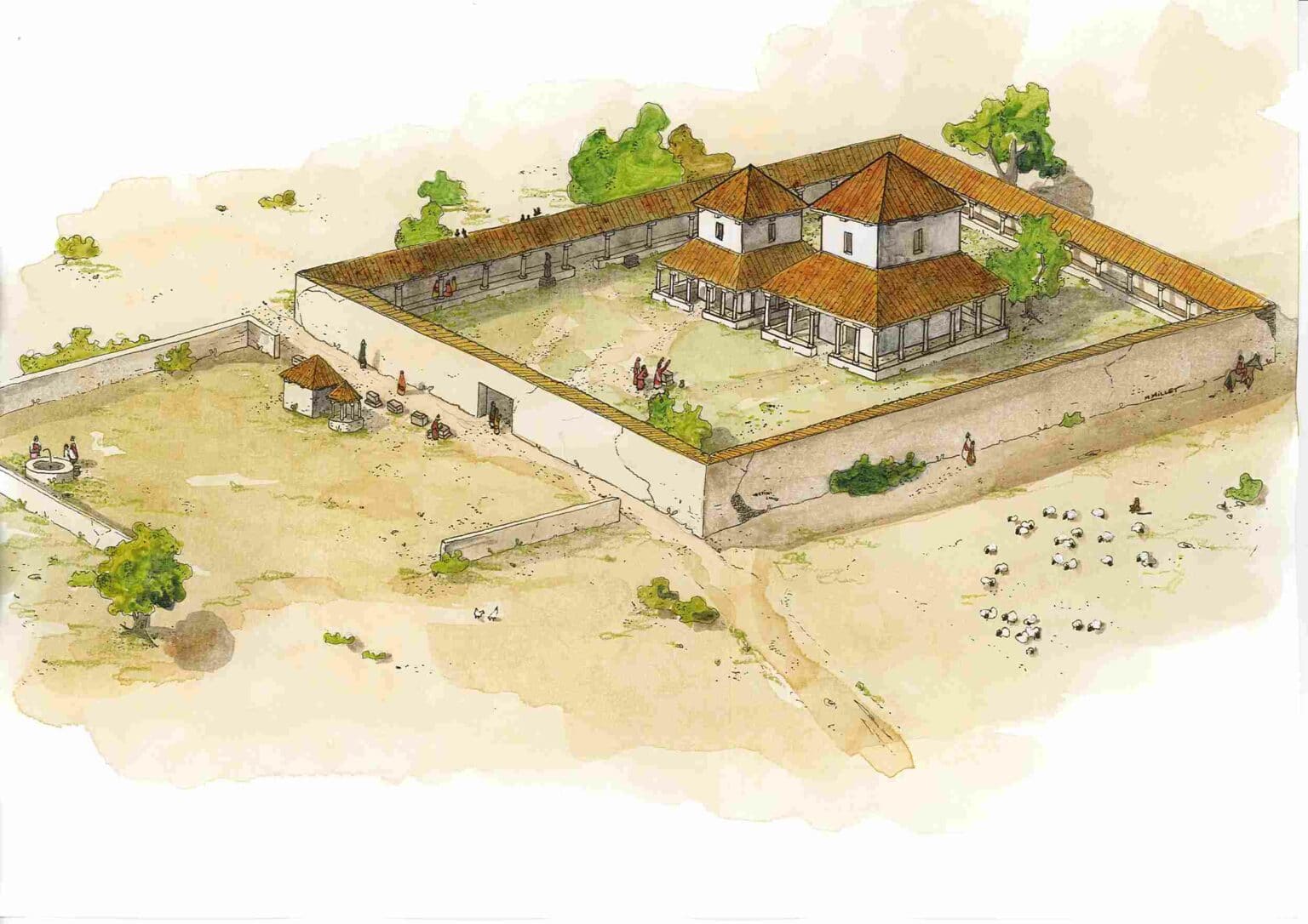 Археологи нашли во Франции большой храмовый комплекс времен римской Галлии (фото)