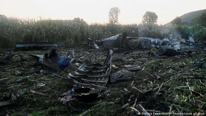 В авіакатастрофі Ан-12 у Греції загинули 8 українців 