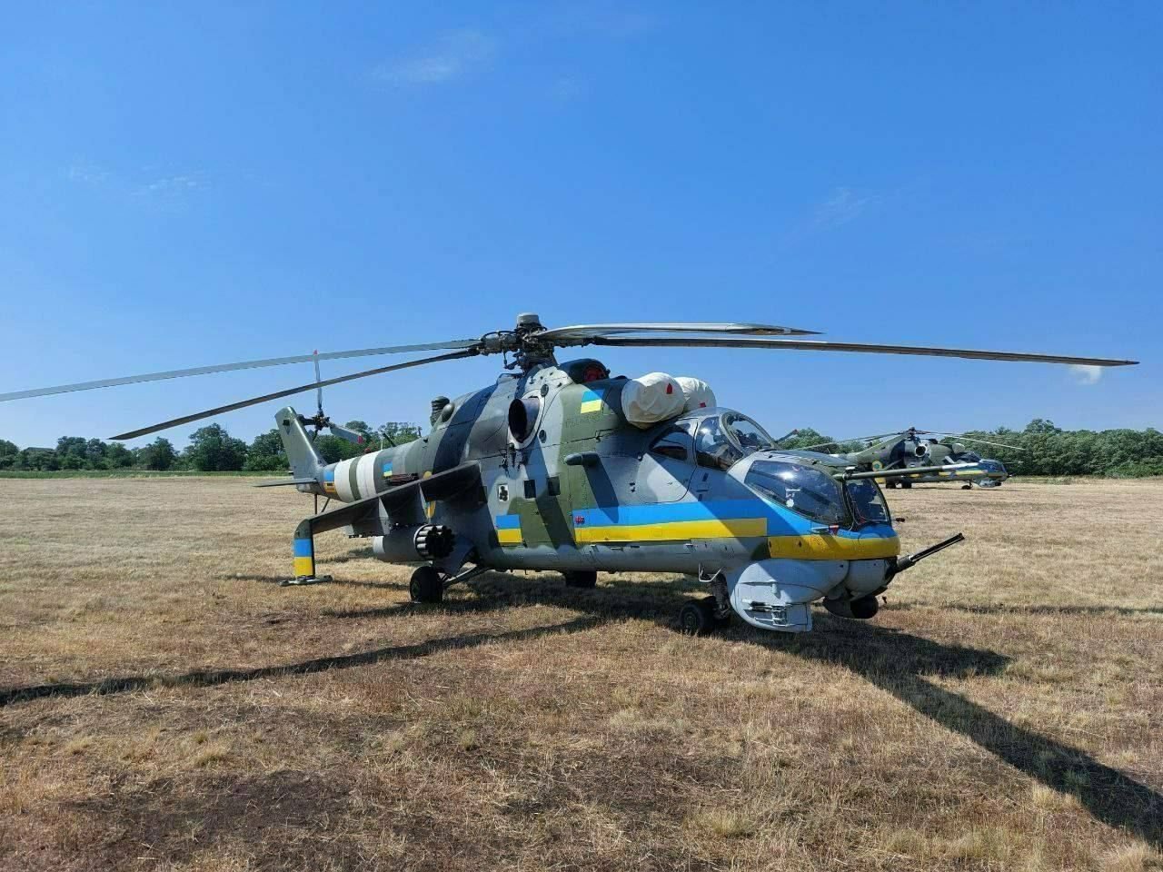 Ударні вертольоти Мі-24, які передала Чехія для ЗСУ, вже в Україні