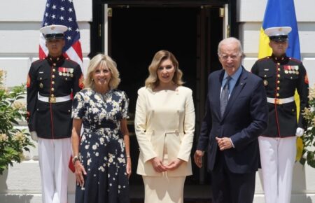 Президент та перша леді США зустрілись із Оленою Зеленською